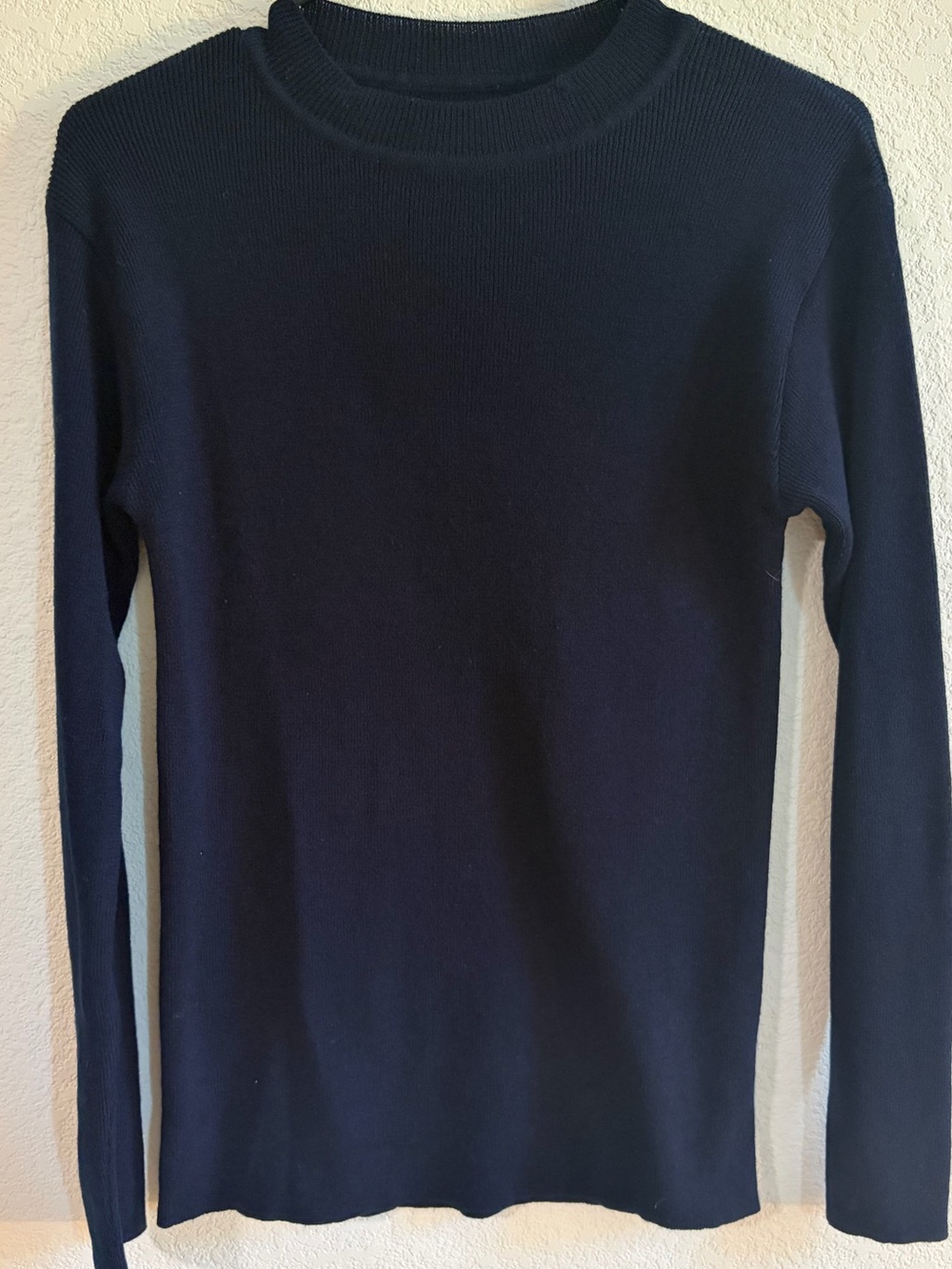 Classic Men's Crewneck Sweater - Navy